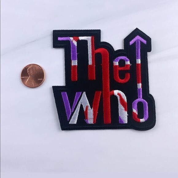 The Who Purple Embroidered Patch - Picture 2 of 3
